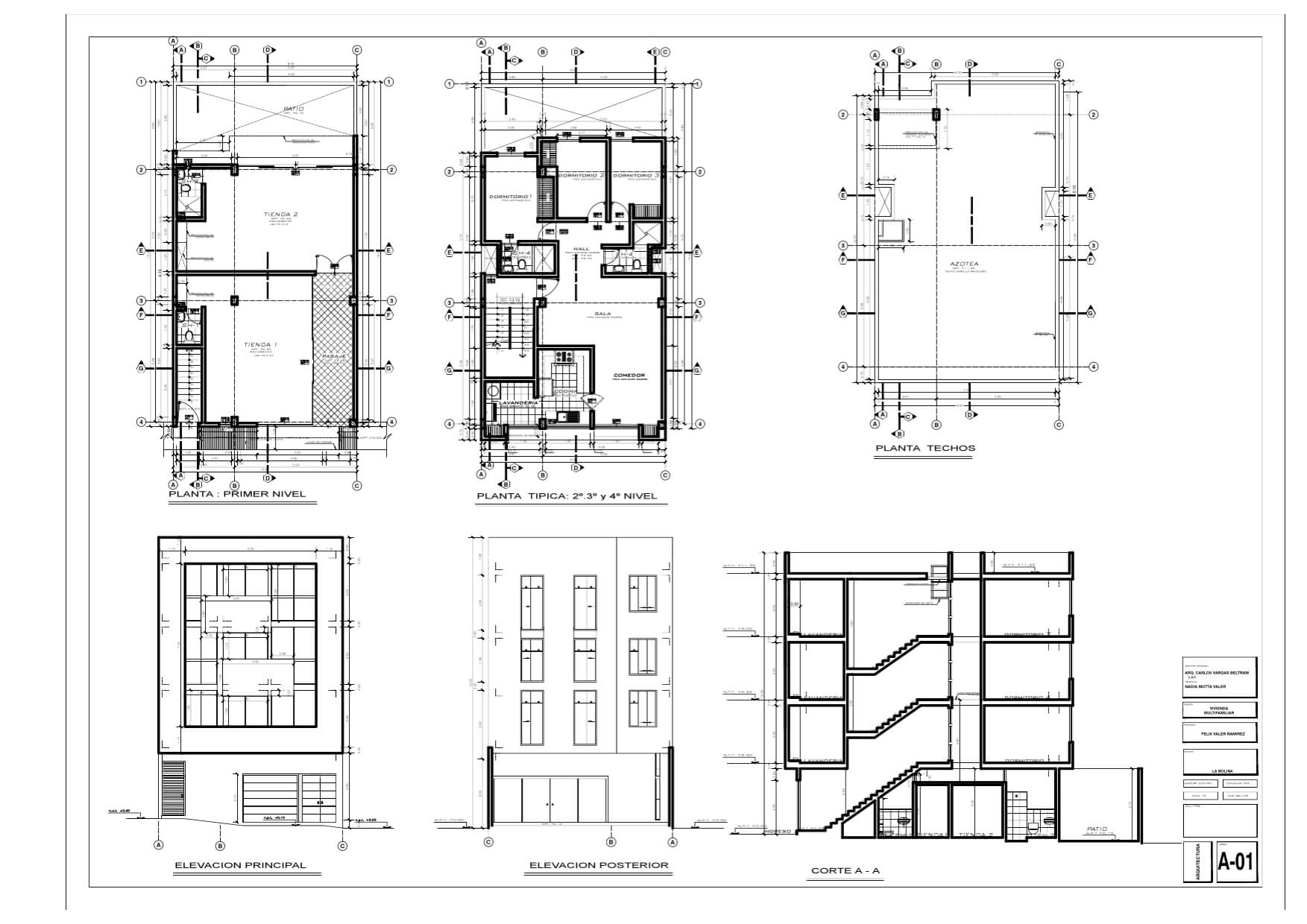 Casa Cuadro - La Molina, Peru 2011